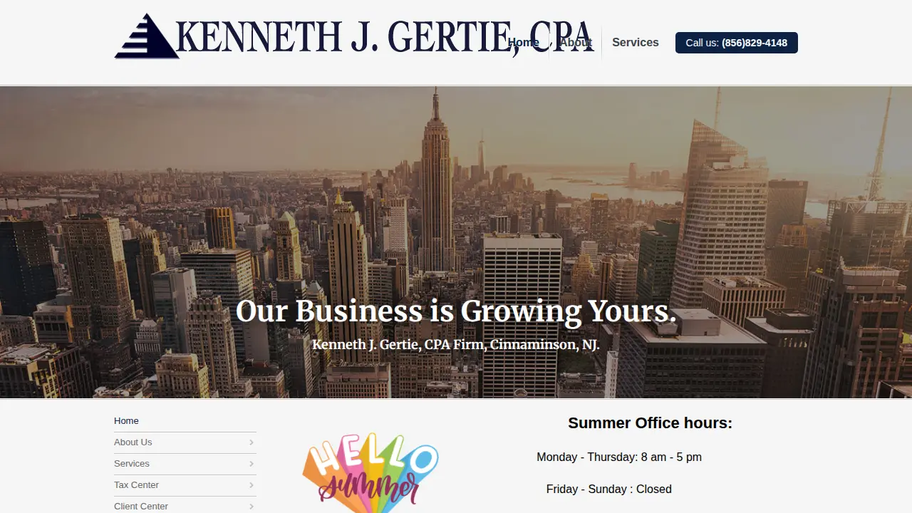 Kenneth J Gertie, CPA