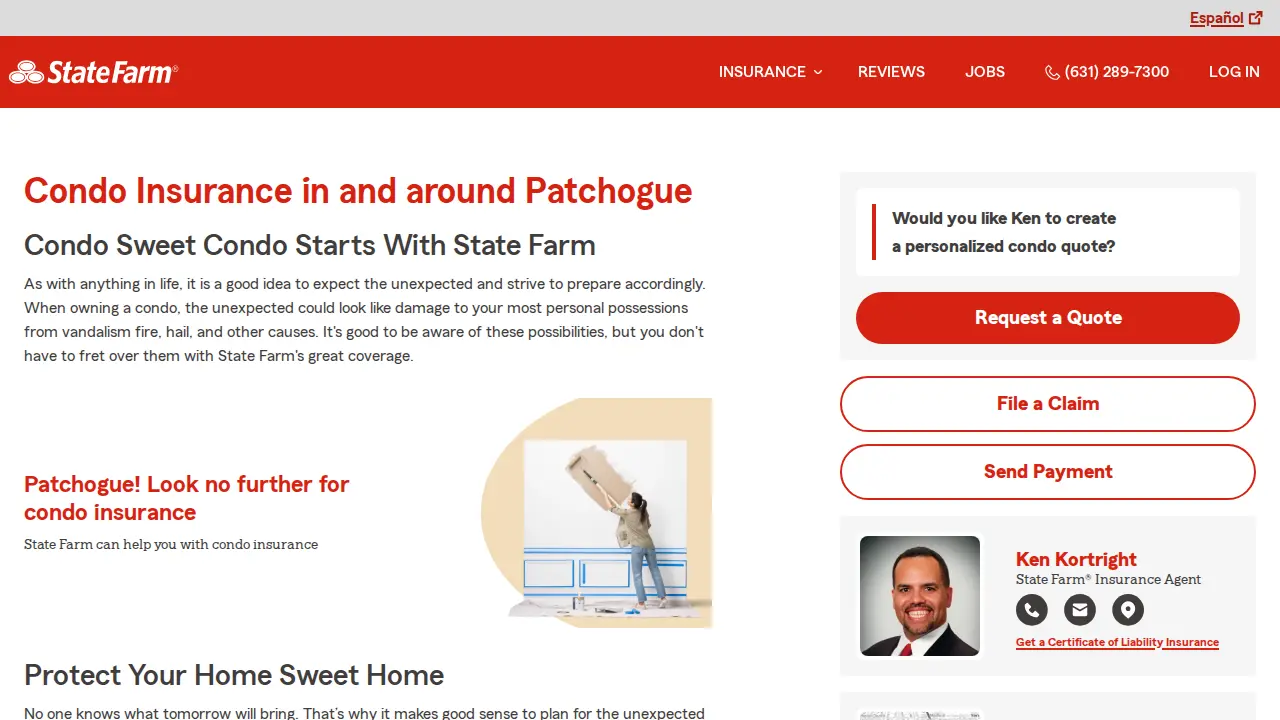 Ken Kortright - State Farm Insurance Agent page