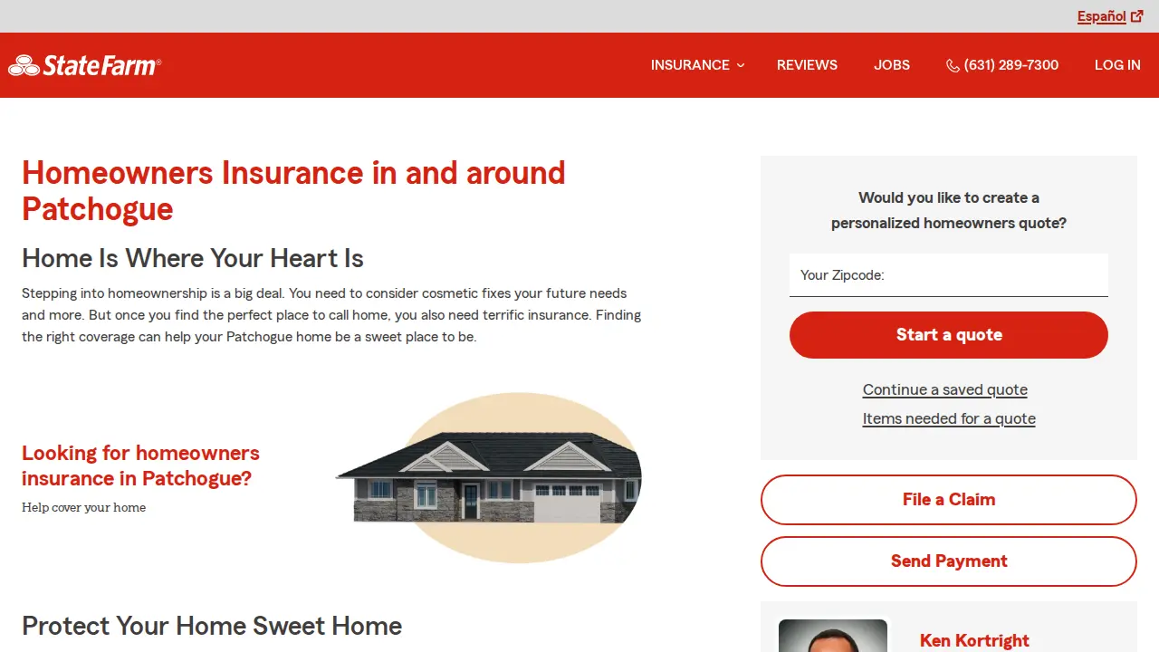 Ken Kortright - State Farm Insurance Agent page