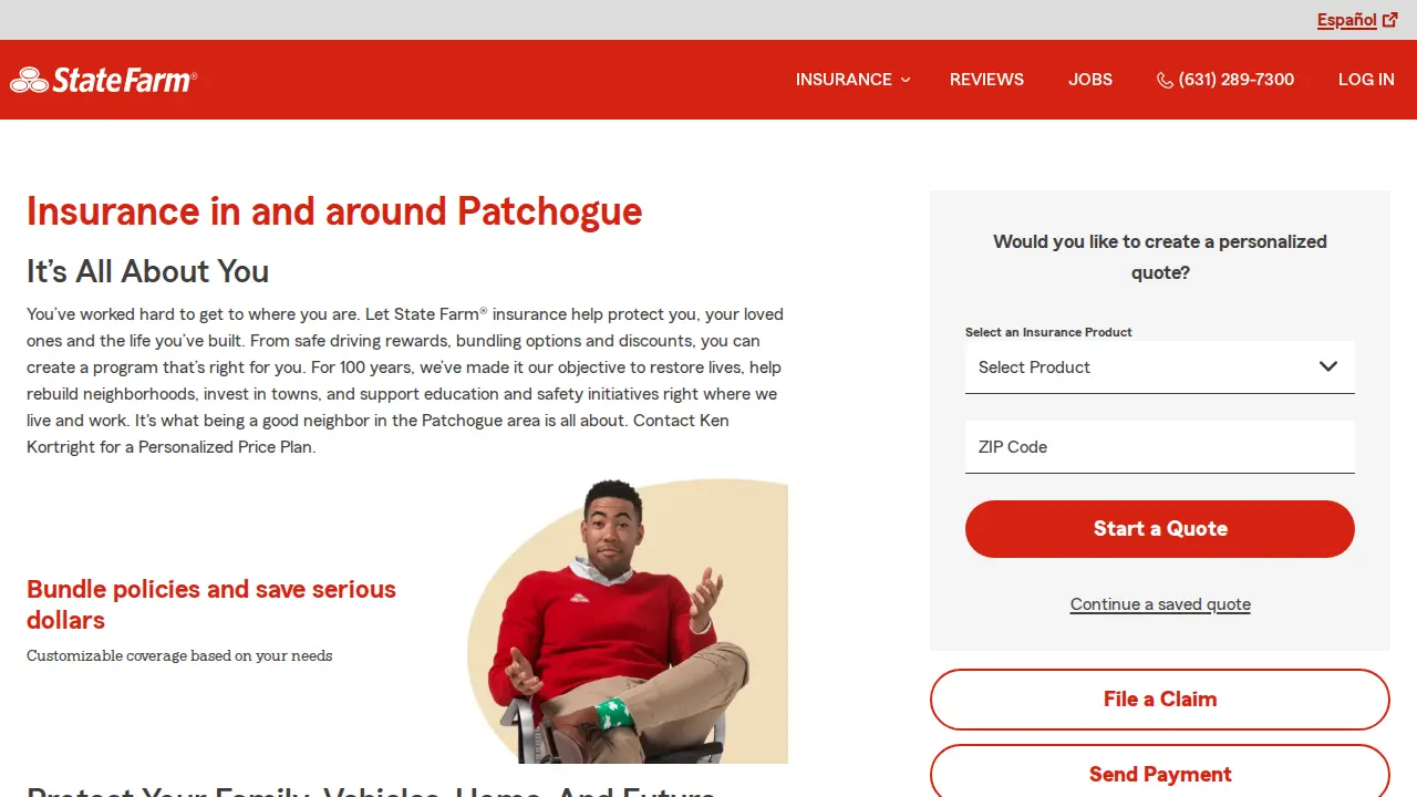 Ken Kortright - State Farm Insurance Agent page