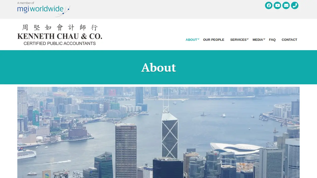 Kenneth Chau & Co. page