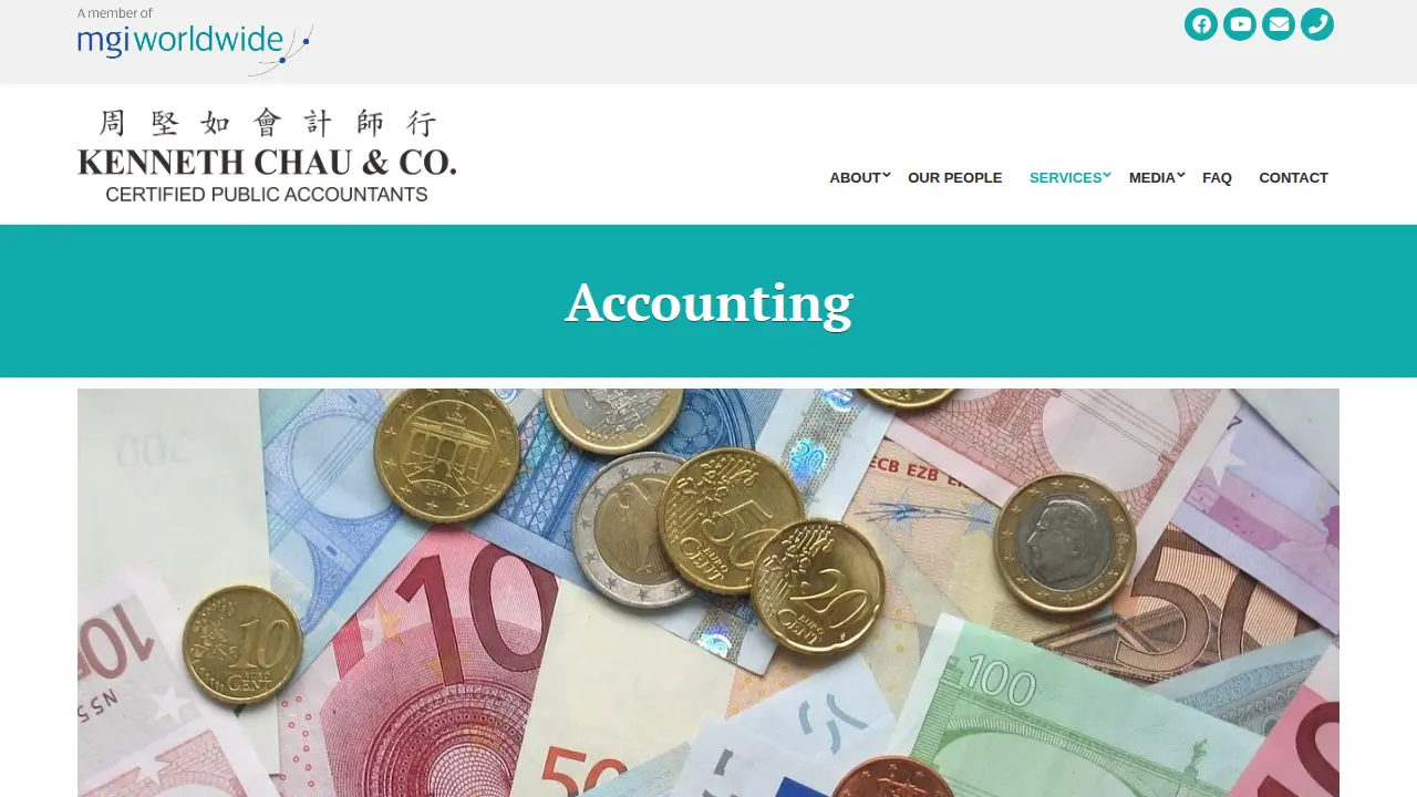 Kenneth Chau & Co. page