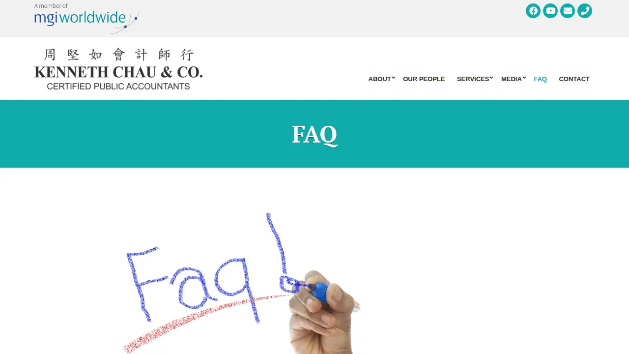 Kenneth Chau & Co. page