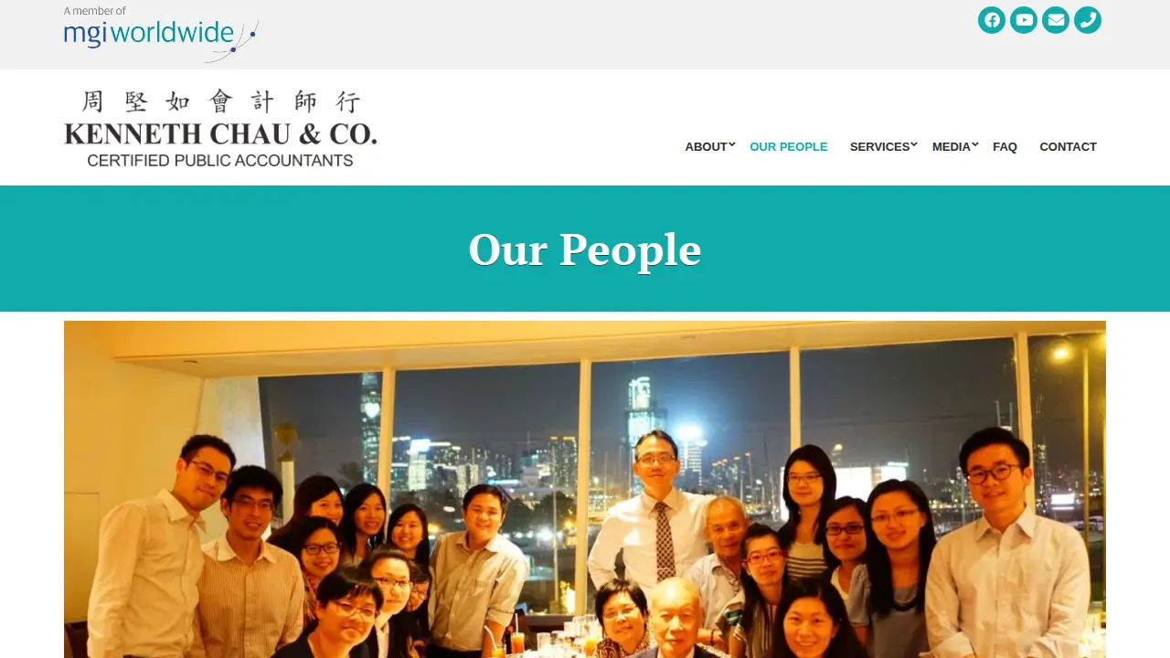 Kenneth Chau & Co. page