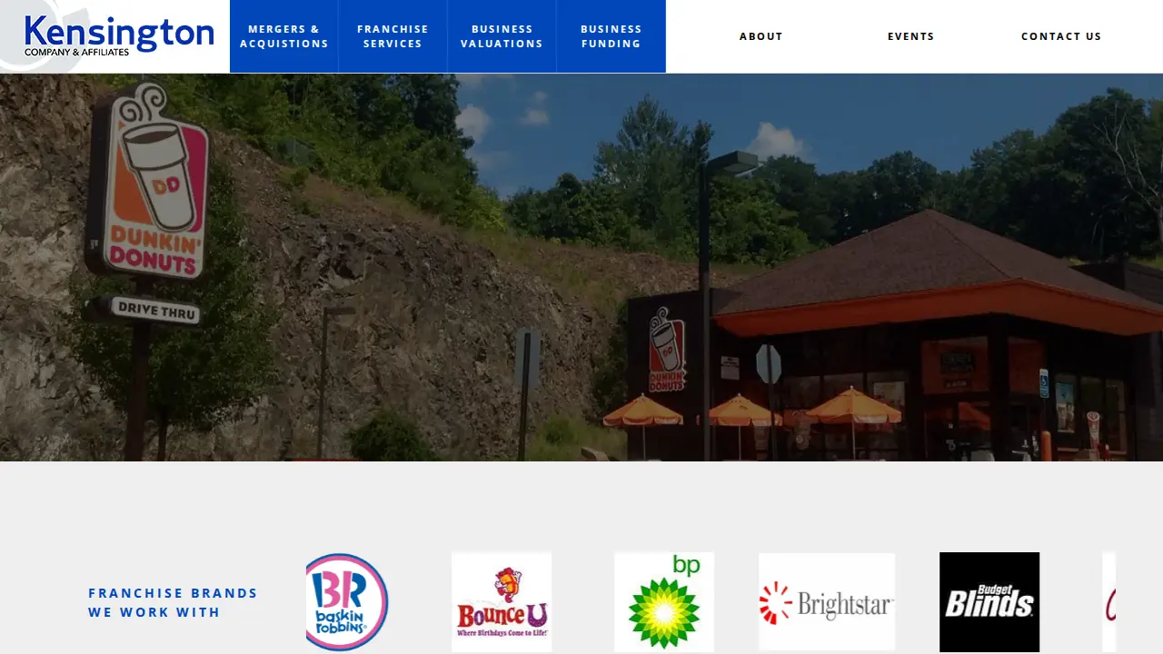 Kensington Company page