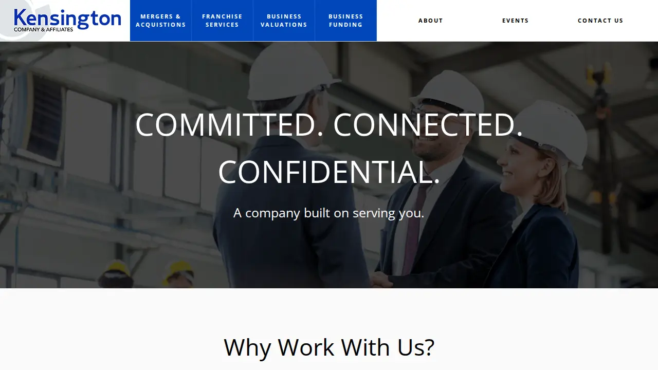 Kensington Company page