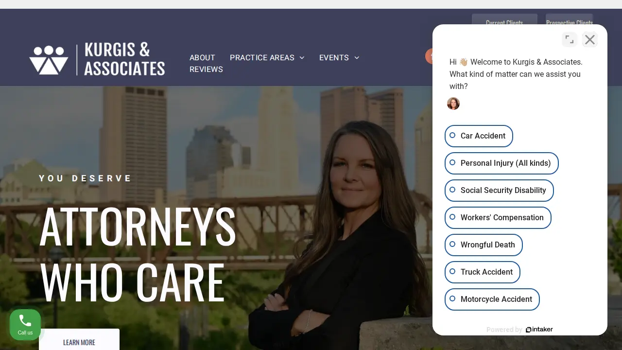 Kurgis & Associates website
