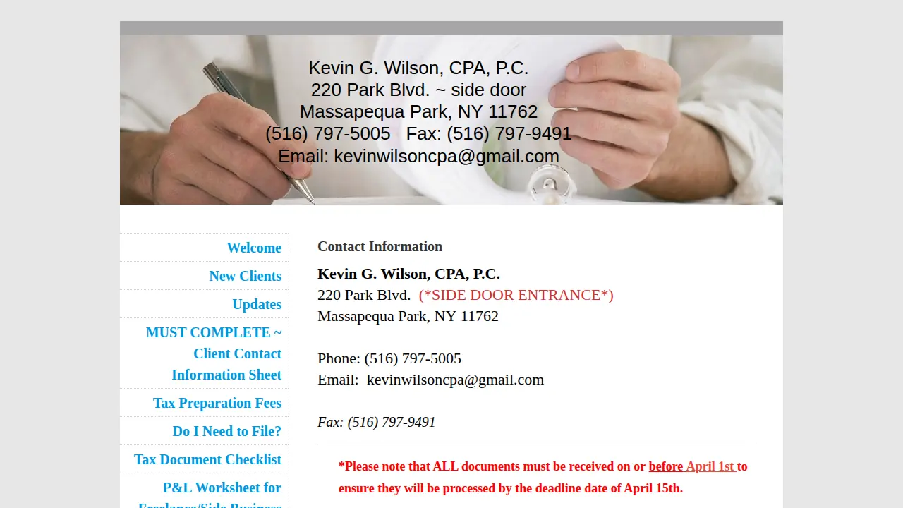 Kevin G. Wilson, CPA