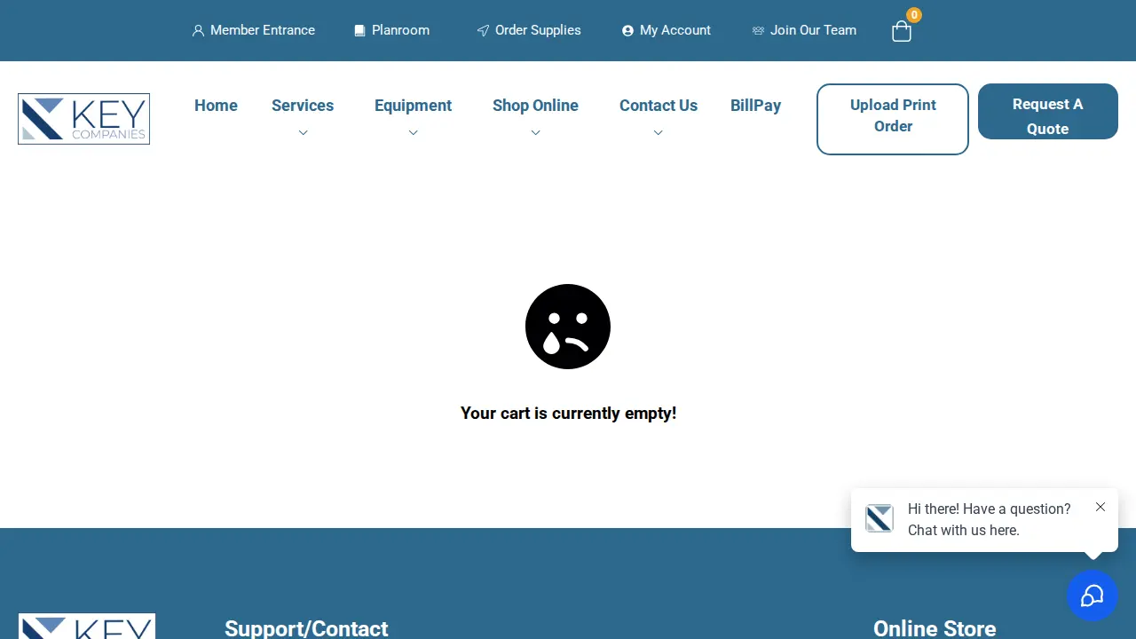 Key Blue Prints, Inc. page