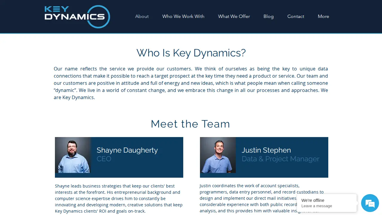 Key Dynamics LLC page