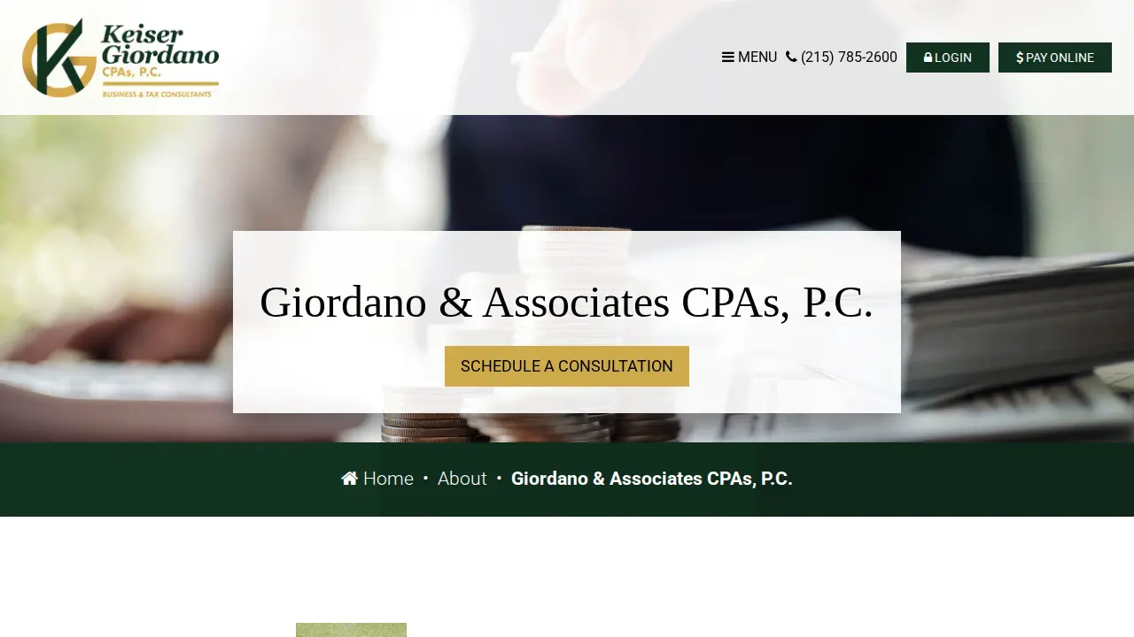 Keiser Giordano CPAs P.C. page