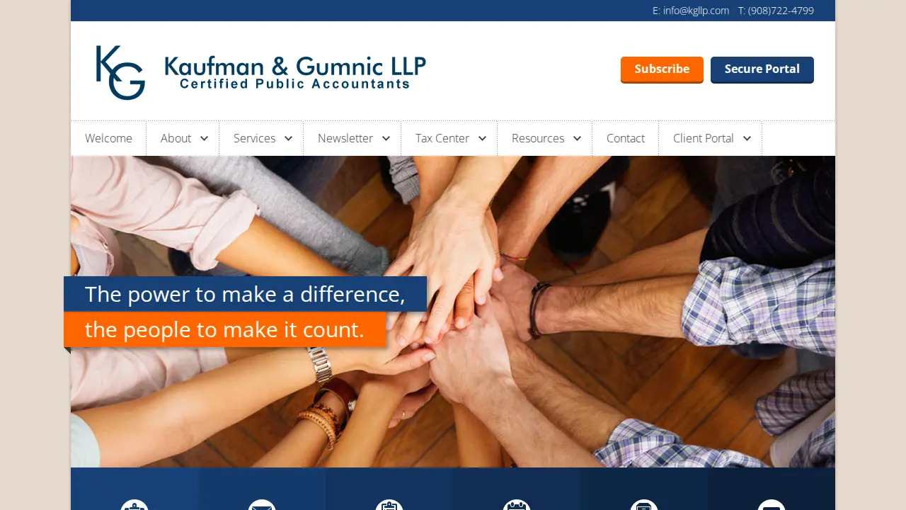 Kaufman & Gumnic LLP page