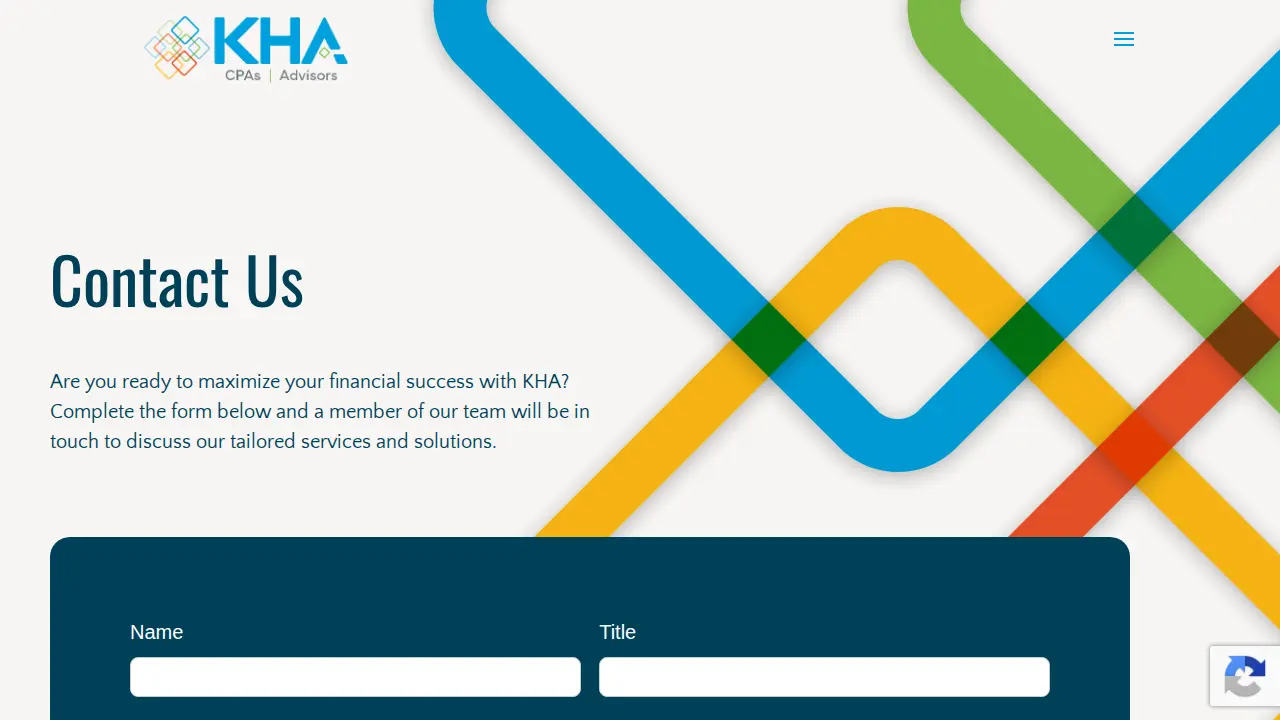 KHA Accountants, PLLC page
