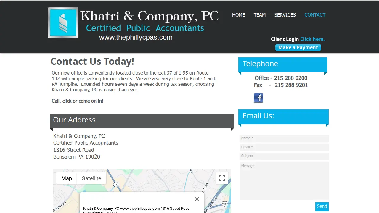 Khatri & Company, PC page