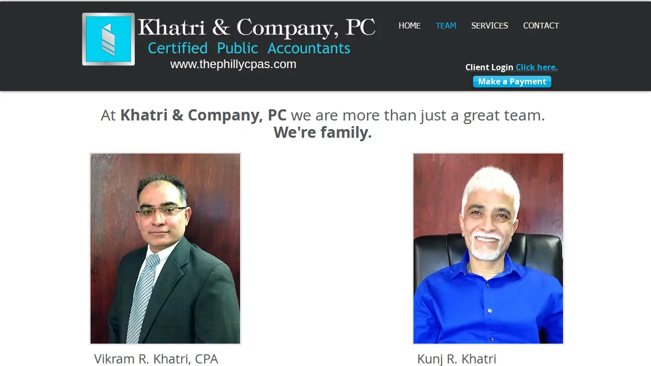 Khatri & Company, PC page