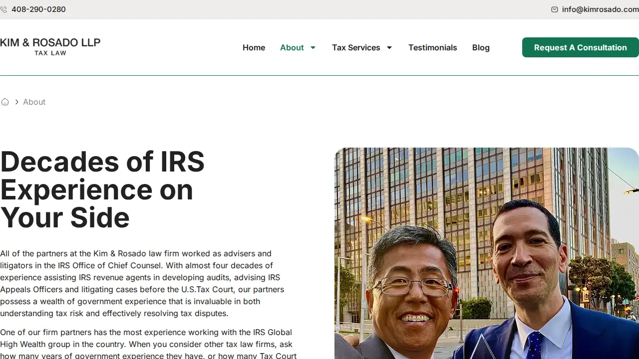 Kim & Rosado LLP page