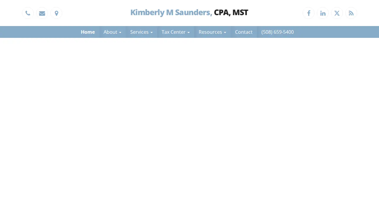 Kimberly M Saunders CPA, MST page