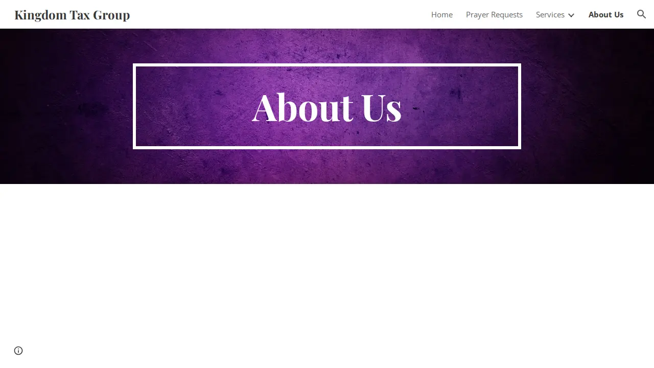 Kingdom Tax Group Inc page