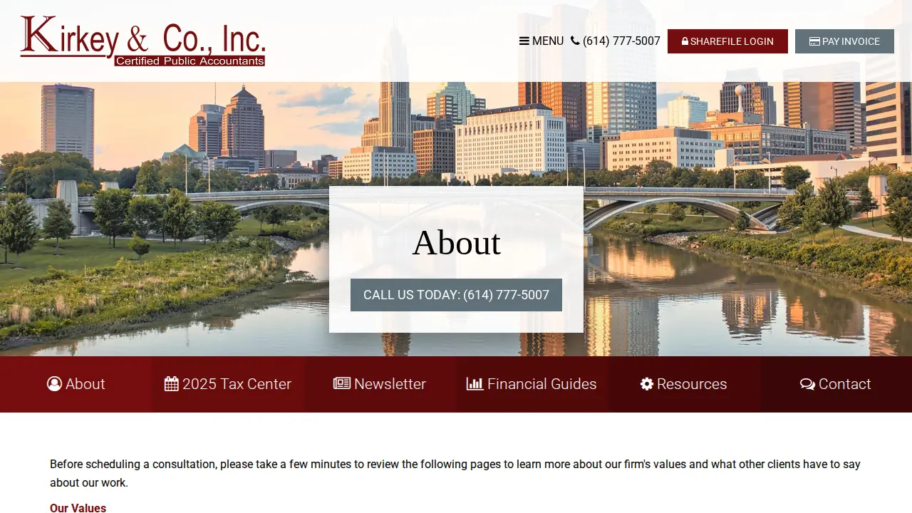 Kirkey & Co page