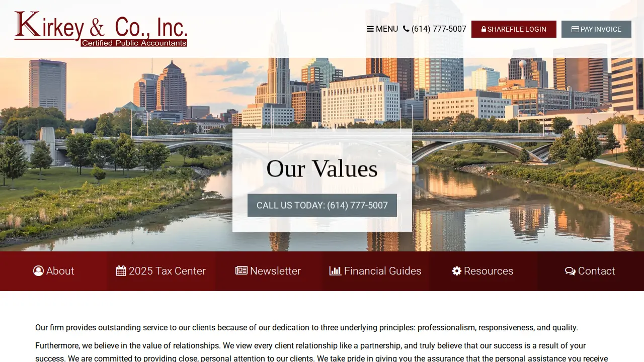 Kirkey & Co page