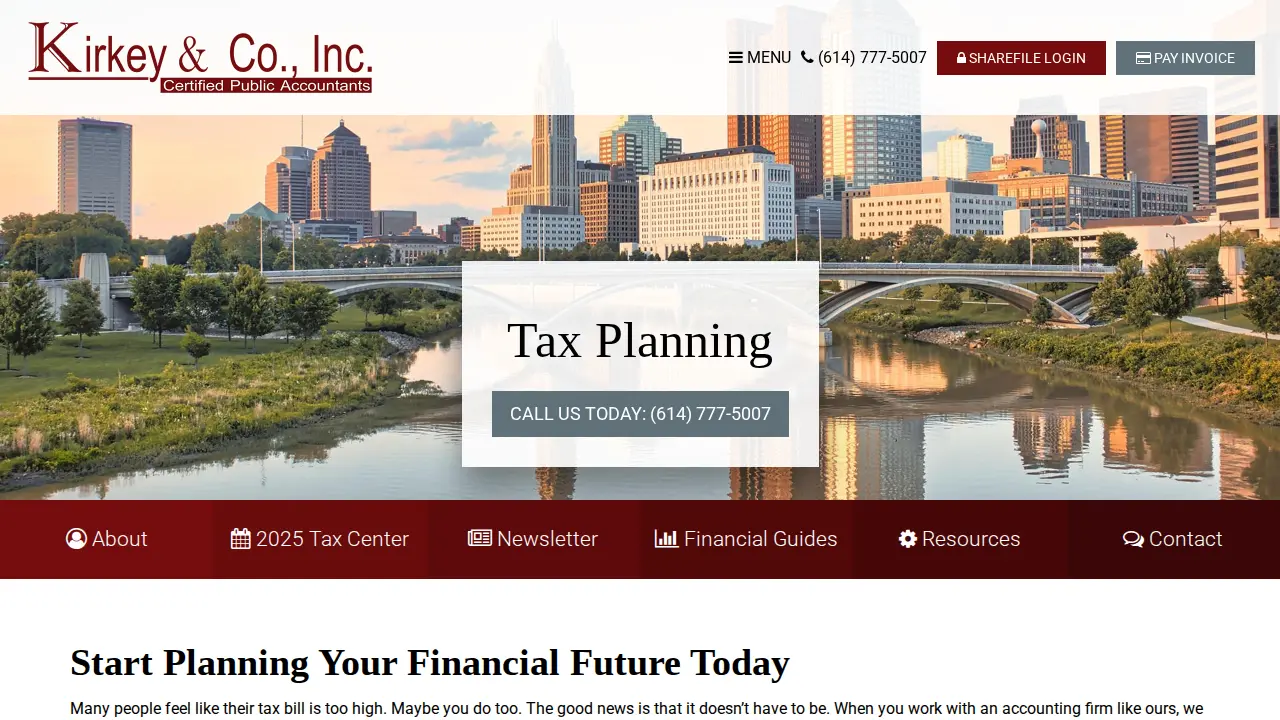 Kirkey & Co page