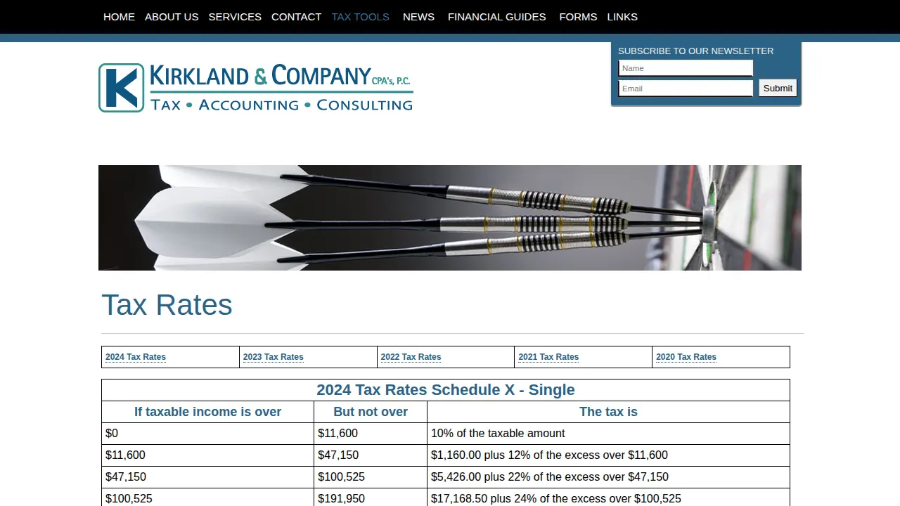Kirkland & Company, CPA's, P.C. page