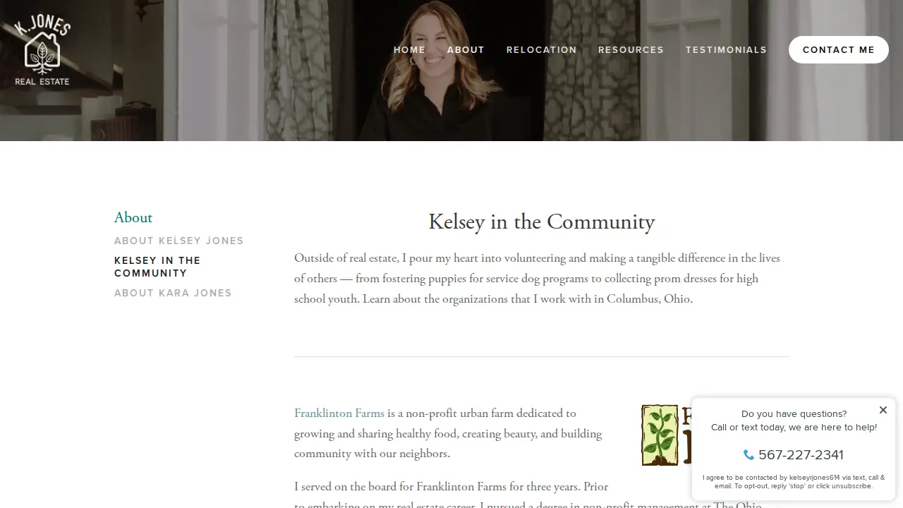Kelsey Jones, Realtor at RE/MAX Partners page