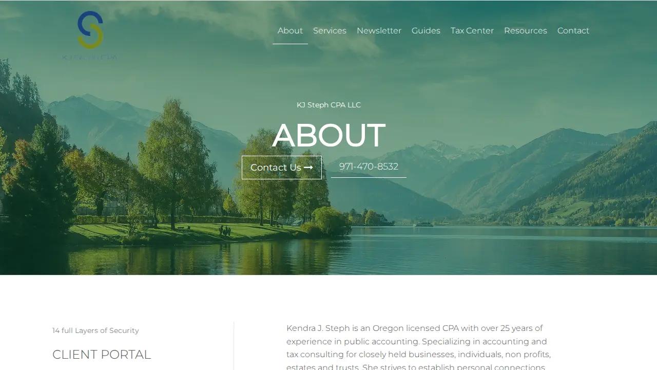 KJ Steph CPA LLC page