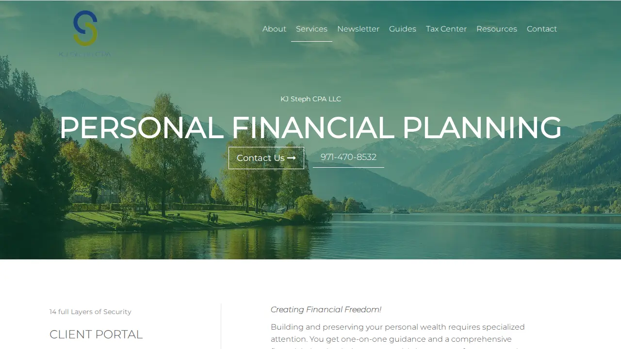 KJ Steph CPA LLC page