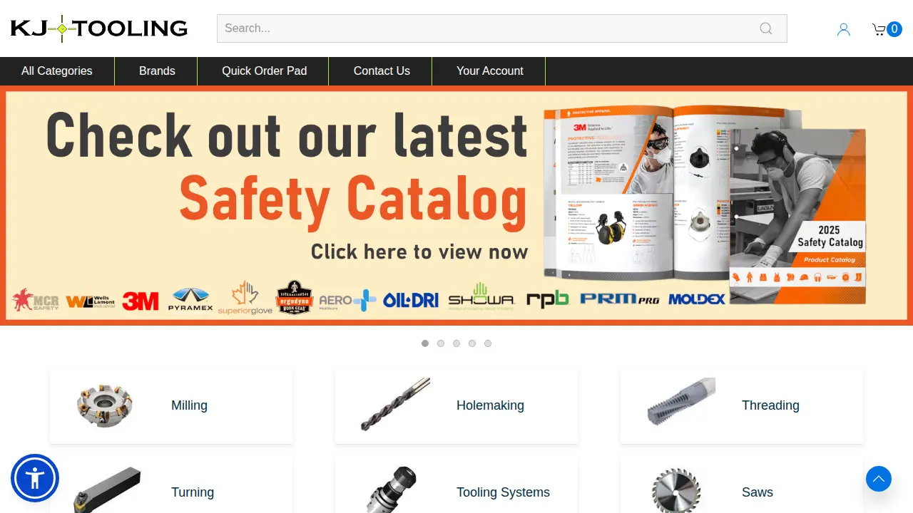 KJ Tooling website