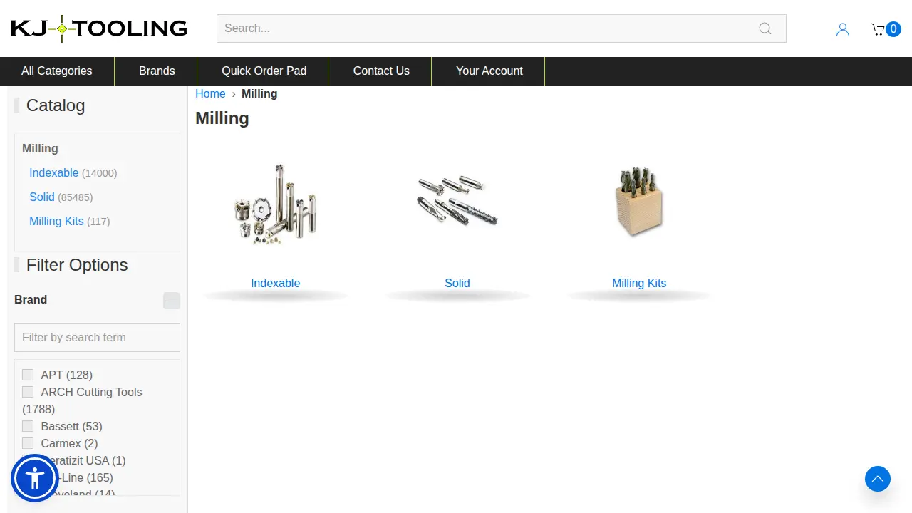 KJ Tooling page