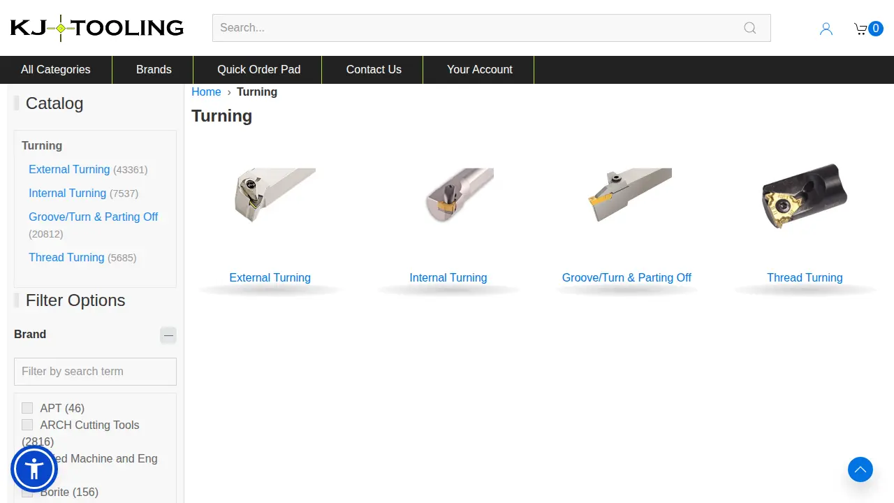 KJ Tooling page