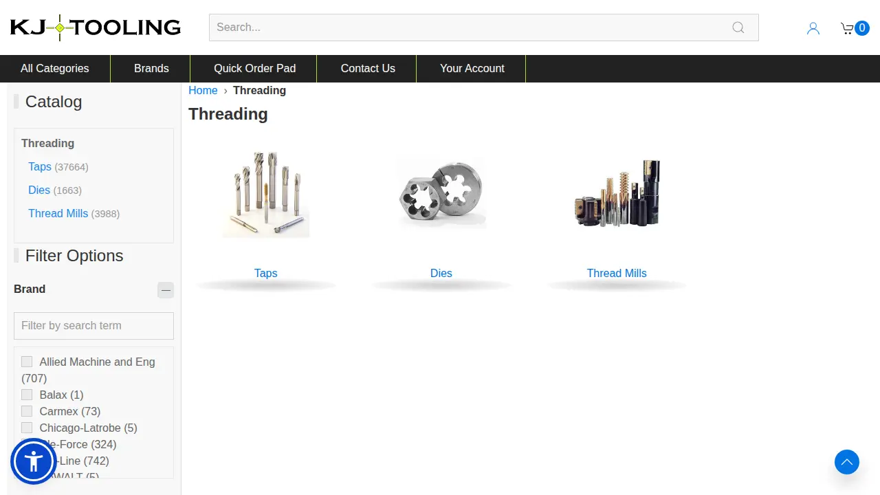 KJ Tooling page