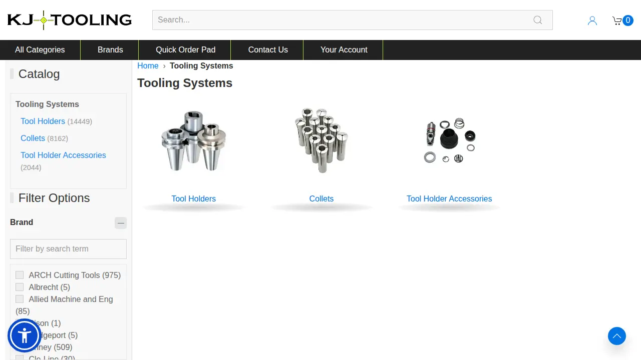 KJ Tooling page