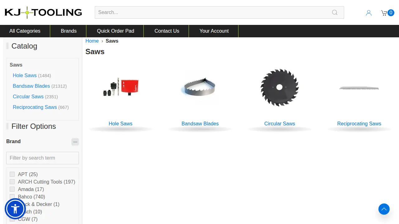 KJ Tooling page