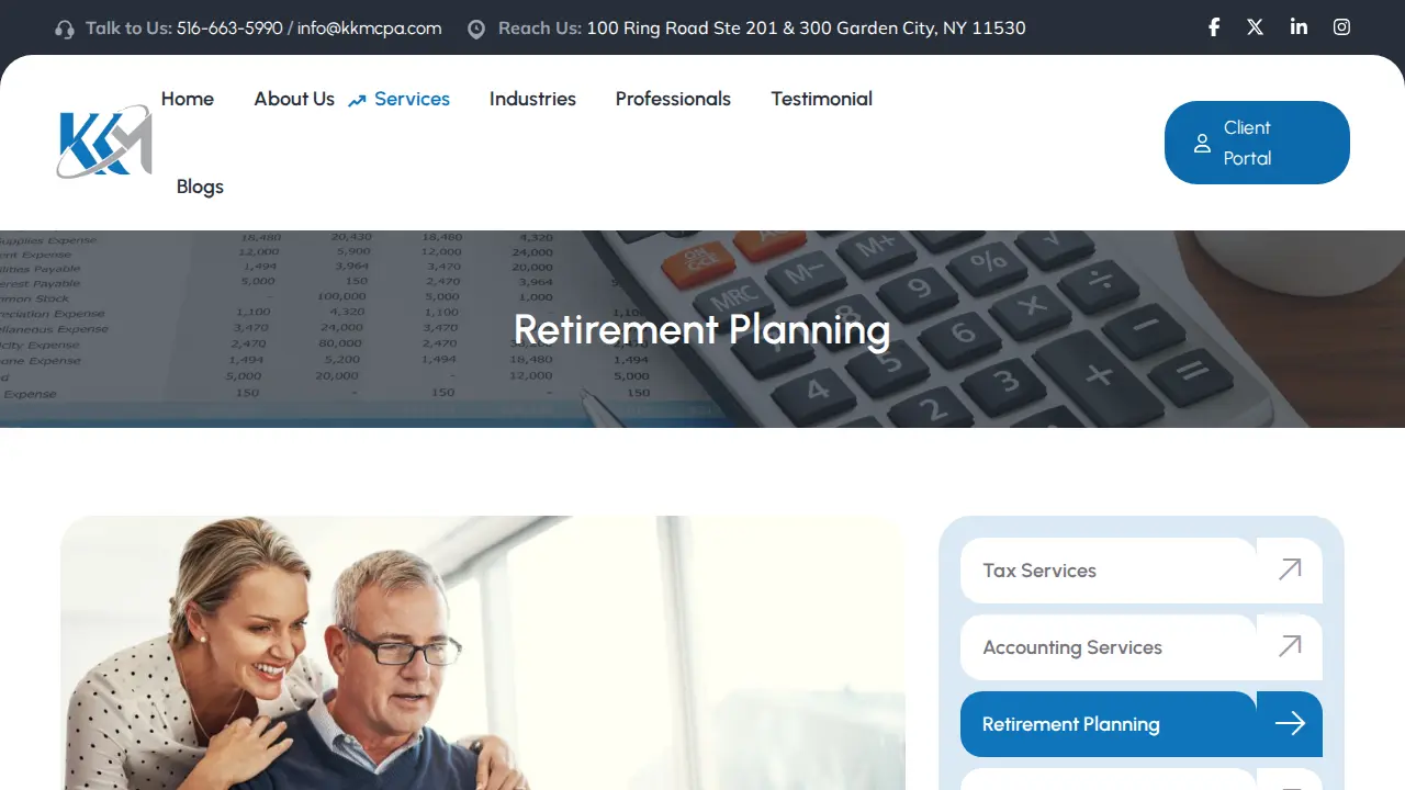 KKM CPA Associates PLLC page