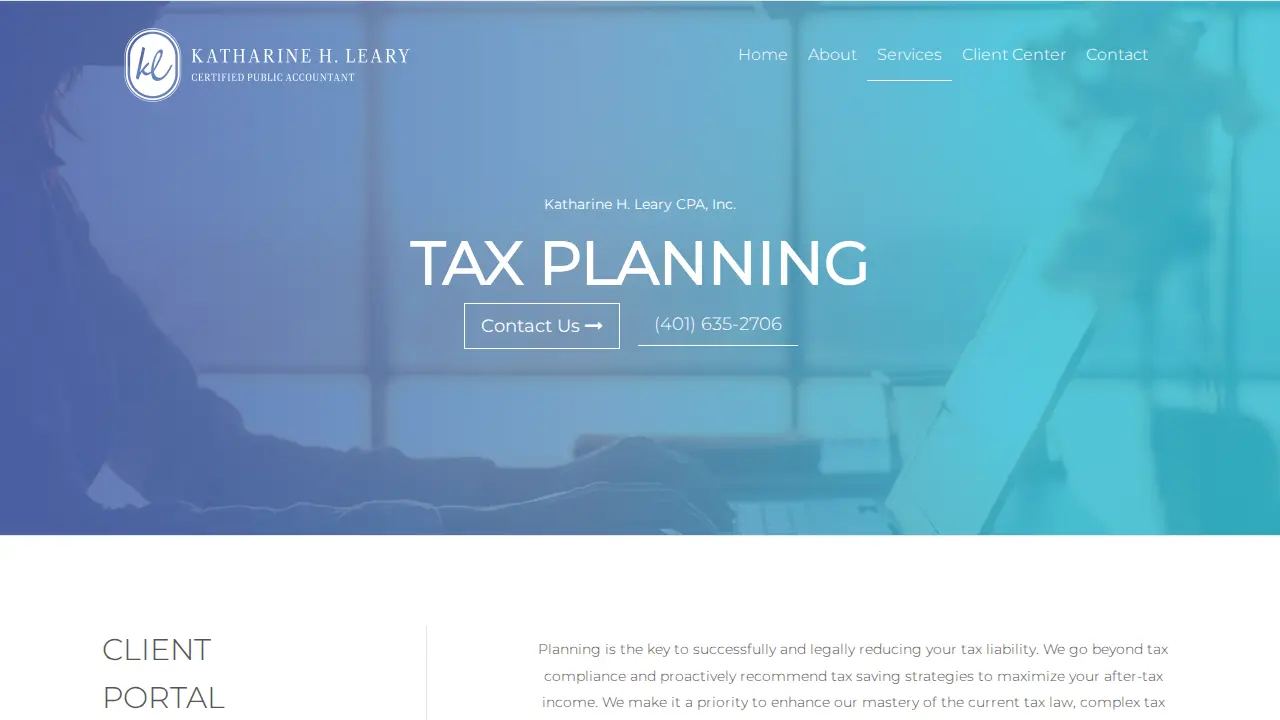 Katharine H Leary CPA Inc page