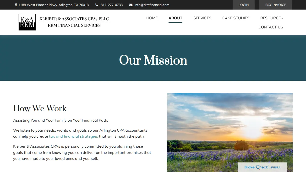 Kleiber & Associates, CPAs page