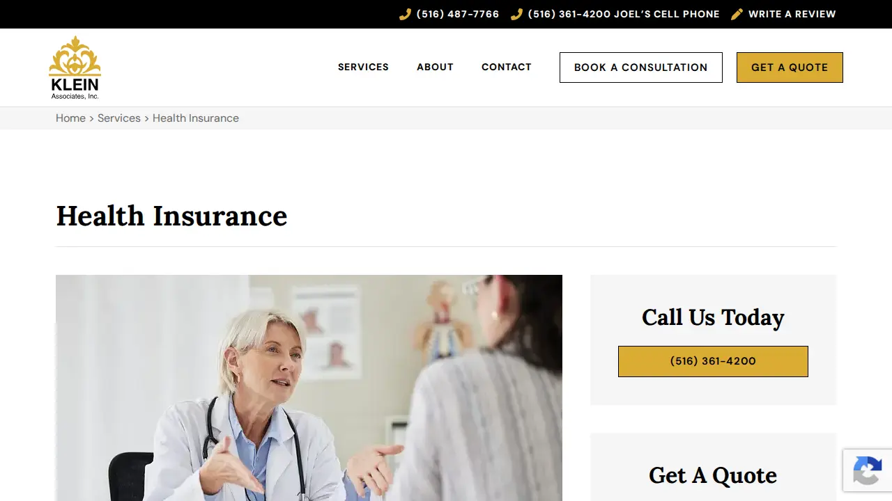 Klein Associates, Inc. page