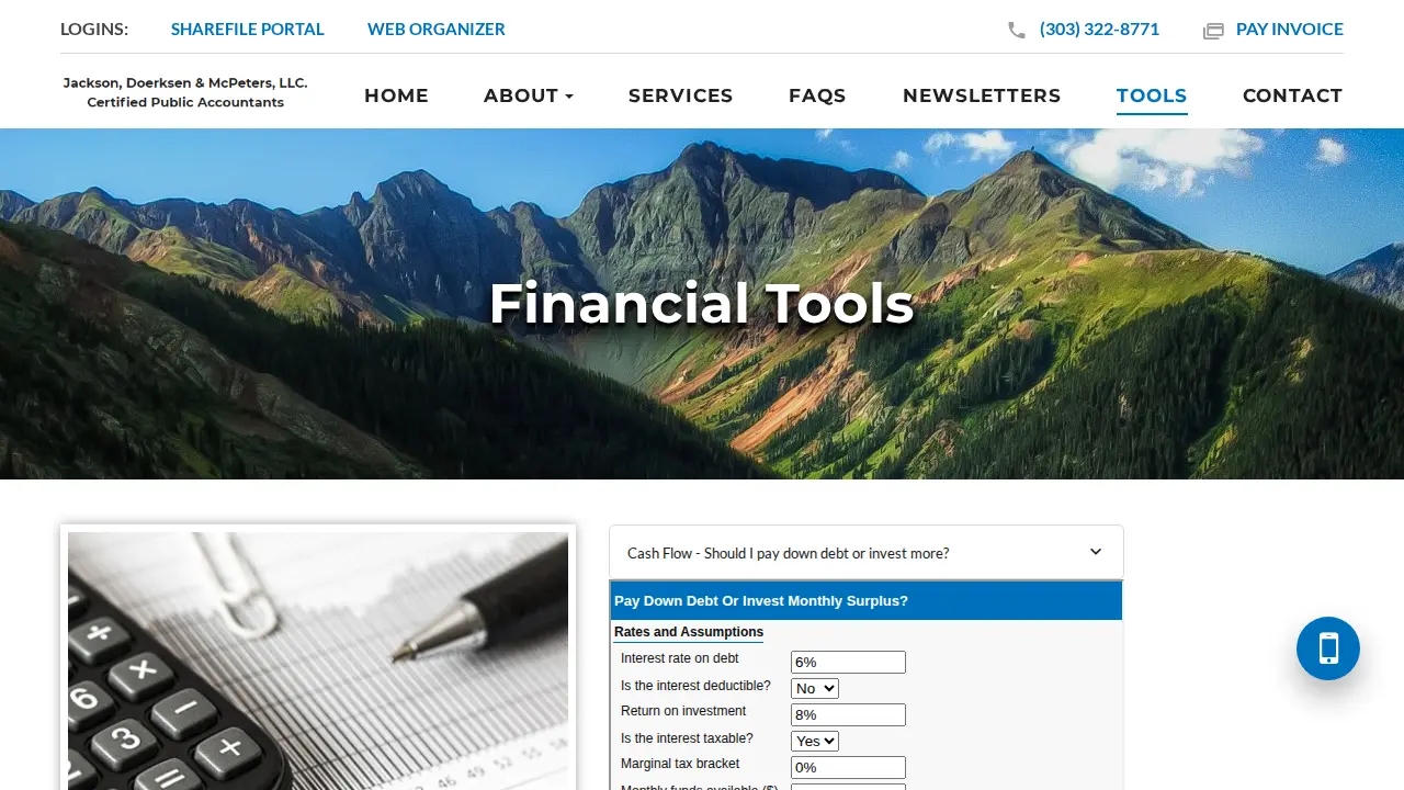 Jackson, Doerksen & McPeters, LLC. page