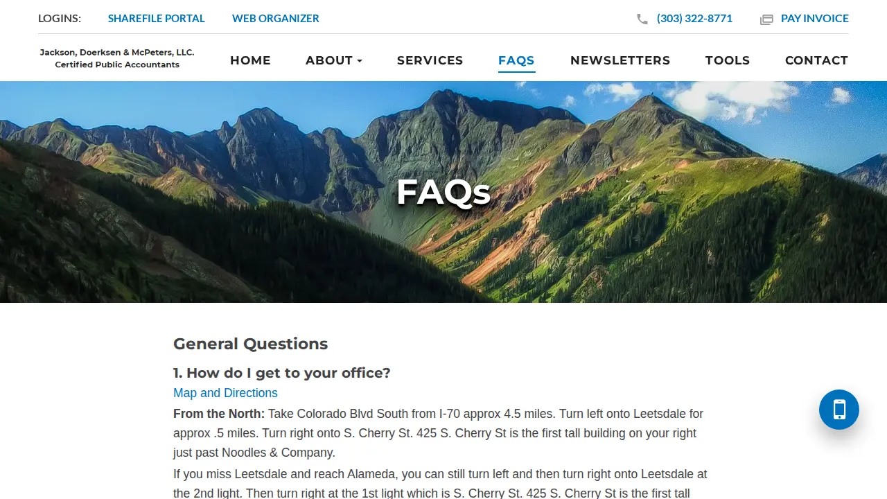 Jackson, Doerksen & McPeters, LLC. page