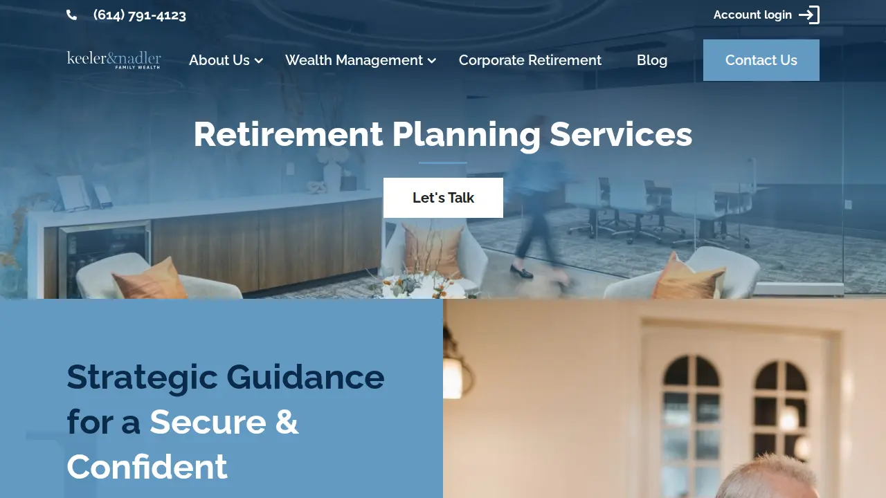 Keeler & Nadler Family Wealth page