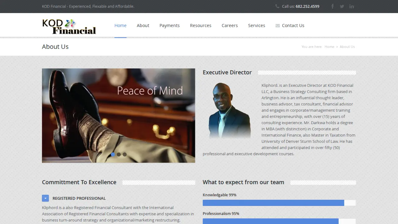 KOD FINANCIAL LLC page