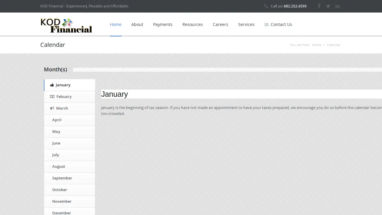 KOD FINANCIAL LLC page