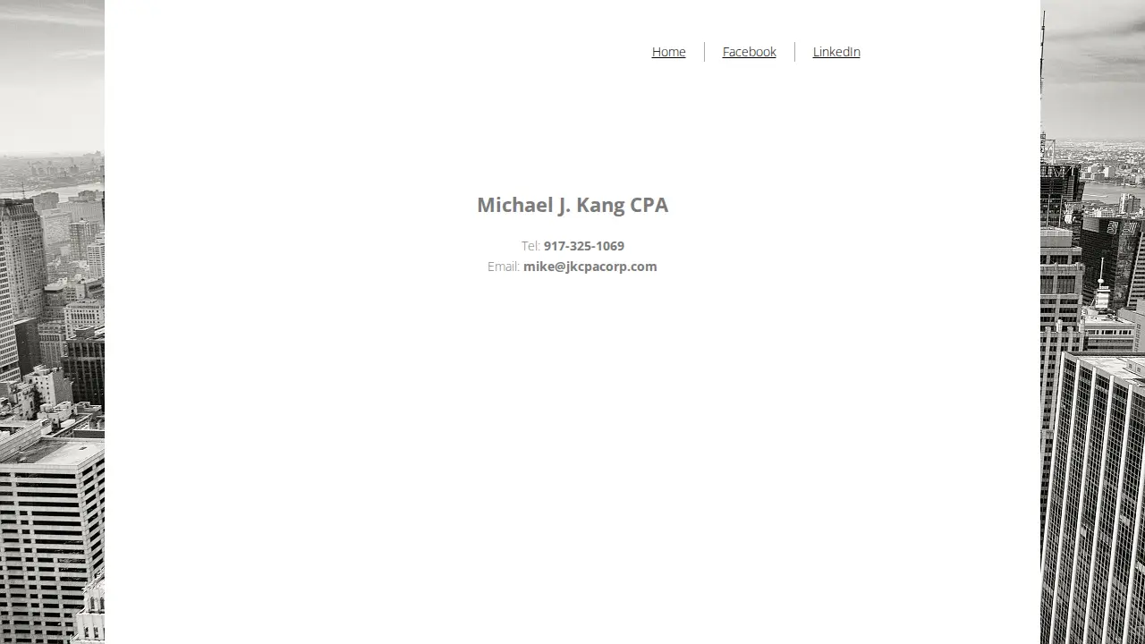 Michael J. Kang CPA page