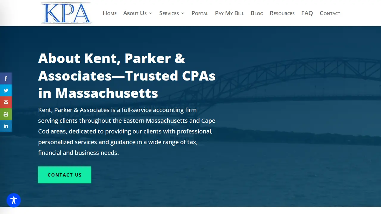 Kent, Parker & Associates page
