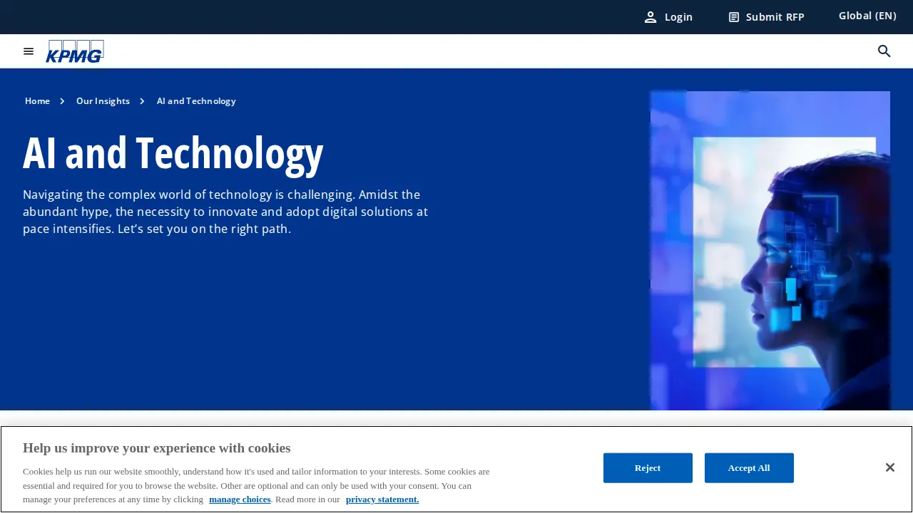 KPMG page