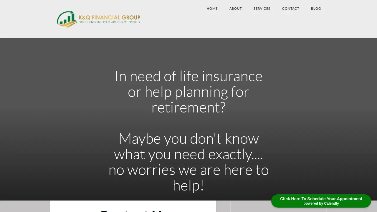K&Q Financial Group page