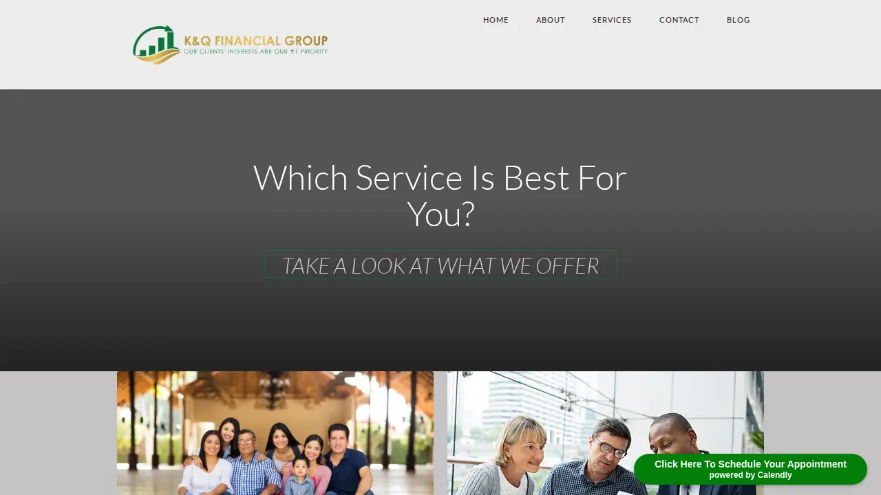 K&Q Financial Group page