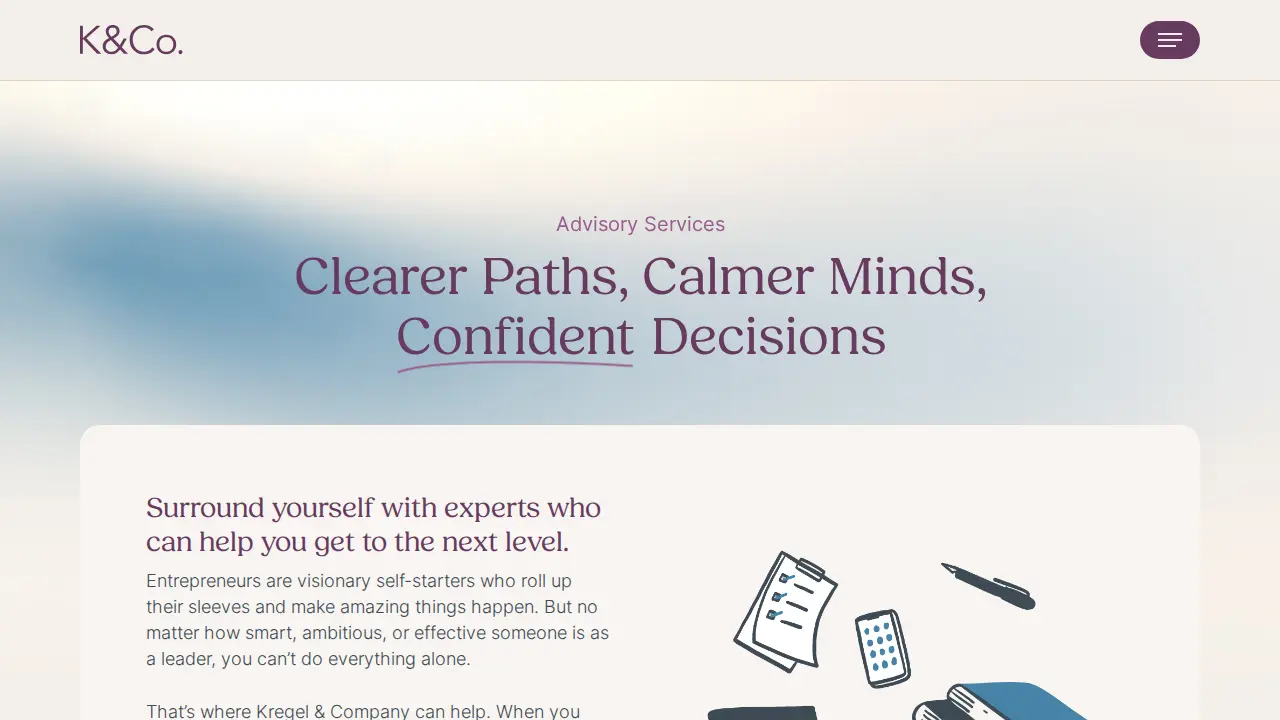 Kregel & Company CPA page